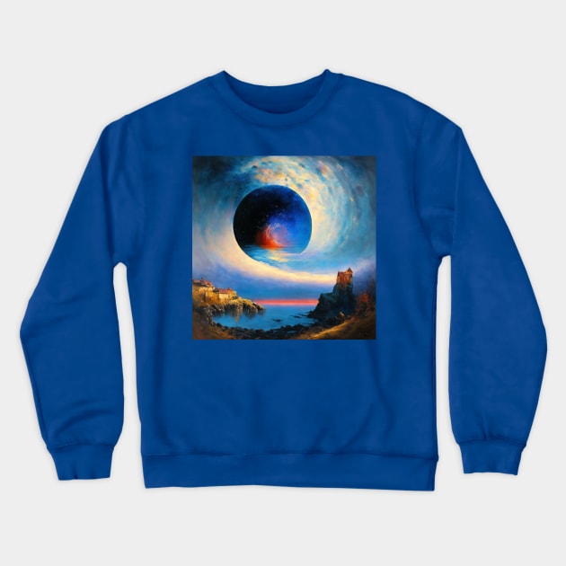 Other Worlds Crewneck Sweatshirt by Donkeh23